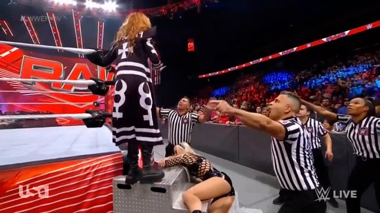 Becky Lynch snaps on Liv Morgan in a heated attack